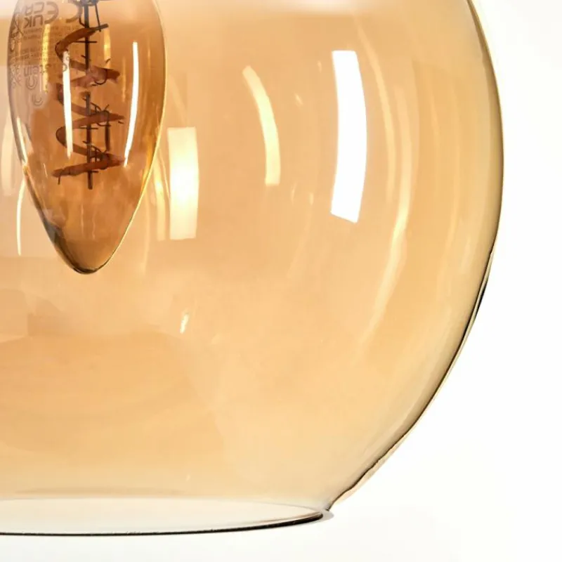 hofstein Maynal Suspension Noir, 8 lumières