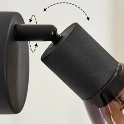 hofstein Medelim Applique murale, Spot mural Clair, Fumé, 1 lumière