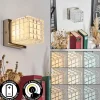 hofstein Medvik Applique murale LED Nickel mat, 1 lumière* Éclairage Led