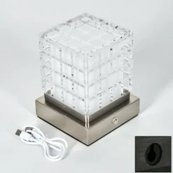 hofstein Medvik Applique murale LED Nickel mat, 1 lumière* Éclairage Led