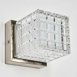 hofstein Medvik Applique murale LED Nickel mat, 1 lumière* Éclairage Led