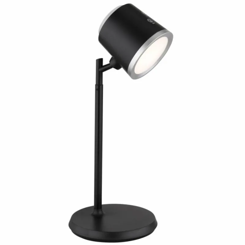 Luminaires Globo Lighting Meeya Lampe à poser LED Noir, 1 lumière* Éclairage Led