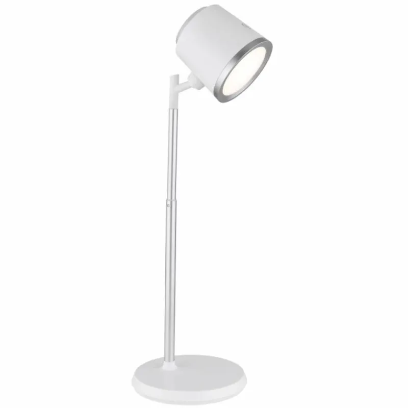 Luminaires Globo Lighting Meeya Lampe à poser LED Blanc, 1 lumière* Éclairage Led