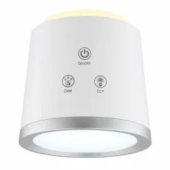 Luminaires Globo Lighting Meeya Lampe à poser LED Blanc, 1 lumière* Éclairage Led