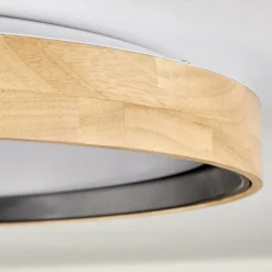 Luminaires Scandinaves-hofstein Melstad Plafonnier LED Écru, Blanc, 1 lumière, Télécommandes