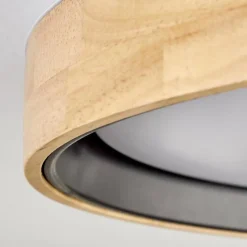 Luminaires Scandinaves-hofstein Melstad Plafonnier LED Écru, Noir, Blanc, 1 lumière