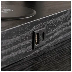 Lampes En Tissu-Luminaires Lucide MENNO Lampadaire Noir, 1 lumière