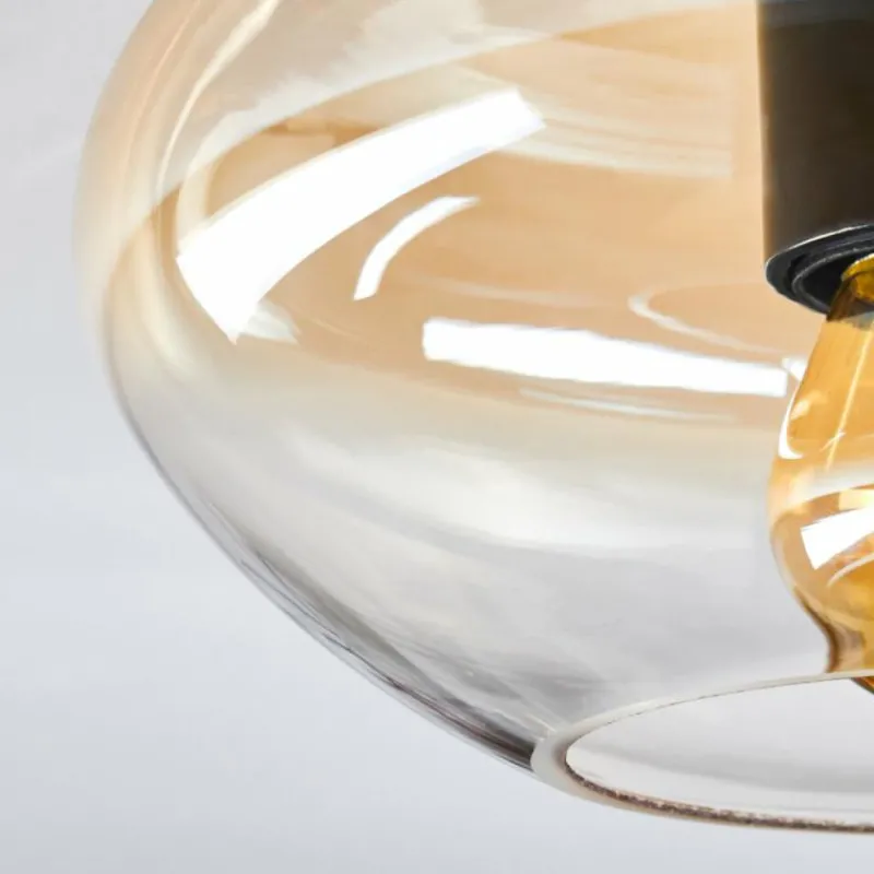 hofstein Mertola Plafonnier Ambre, Clair, 1 lumière