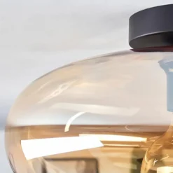 hofstein Mertola Plafonnier Ambre, Clair, 1 lumière