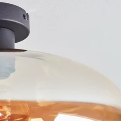 hofstein Mertola Plafonnier Ambre, 1 lumière