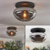 hofstein Mertola Plafonnier, Boule lumineuse Fumé, 1 lumière