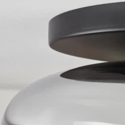 hofstein Mertola Plafonnier, Boule lumineuse Clair, Fumé, 1 lumière