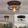 hofstein Mertola Plafonnier, Boule lumineuse Clair, Fumé, 1 lumière