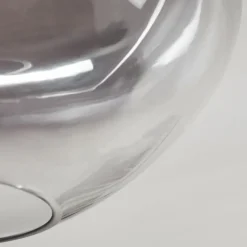 hofstein Mertola Plafonnier, Boule lumineuse Clair, Fumé, 1 lumière