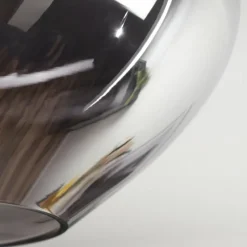 hofstein Mertola Plafonnier, Boule lumineuse Fumé, 1 lumière