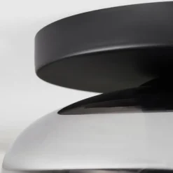 hofstein Mertola Plafonnier, Boule lumineuse Fumé, 1 lumière