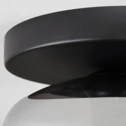 hofstein Mertola Plafonnier, Boule lumineuse Fumé, 1 lumière