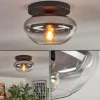 hofstein Mertola Plafonnier, Boule lumineuse Clair, Fumé, 1 lumière