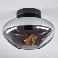 hofstein Mertola Plafonnier Fumé, 1 lumière