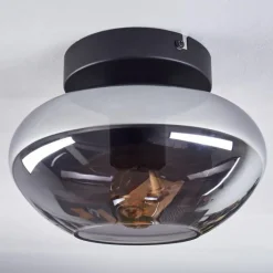 hofstein Mertola Plafonnier Fumé, 1 lumière