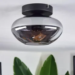 hofstein Mertola Plafonnier Fumé, 1 lumière