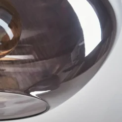 hofstein Mertola Plafonnier Fumé, 1 lumière