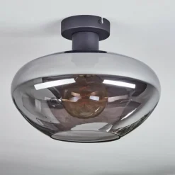 hofstein Mertola Plafonnier Fumé, 1 lumière