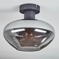 hofstein Mertola Plafonnier Fumé, 1 lumière