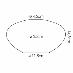 hofstein Mertola Verre de rechange Fumé