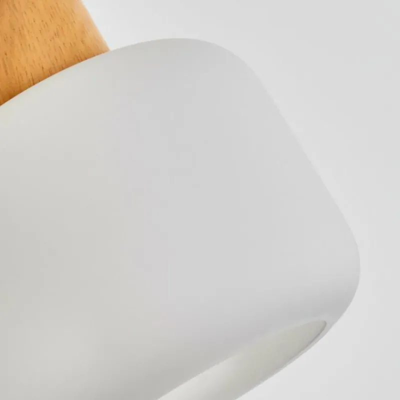 Luminaires Scandinaves-hofstein Miguas Applique murale Chrome, Écru, Noir, 1 lumière