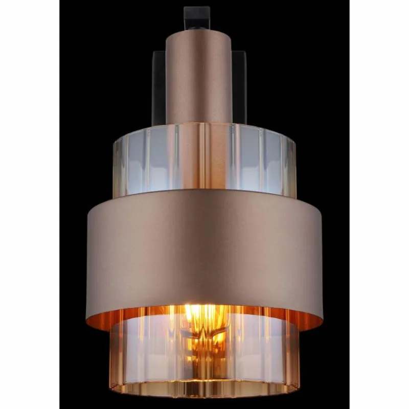 Luminaires Globo Lighting Milley Applique murale Noir, 1 lumière