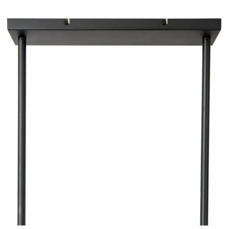 Luminaires Scandinaves-Luminaires Lucide MILONGA Suspension Noir, 4 lumières