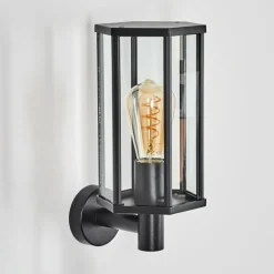 hofstein Monfanim Lampe murale d´extérieur Noir, 1 lumière