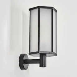 hofstein Monfanim Lampe murale d´extérieur Noir, 1 lumière