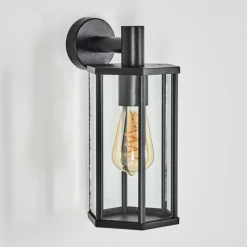 hofstein Monfanim Lampe murale d´extérieur Noir, 1 lumière