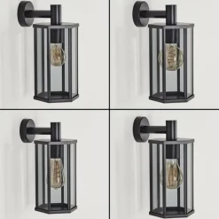 hofstein Monfanim Lampe murale d´extérieur Noir, 1 lumière