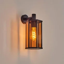 hofstein Monfanim Lampe murale d´extérieur Noir, 1 lumière