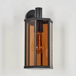 hofstein Monfanim Lampe murale d´extérieur Noir, 1 lumière