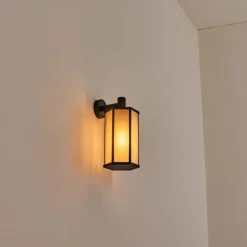 hofstein Monfanim Lampe murale d´extérieur Noir, 1 lumière