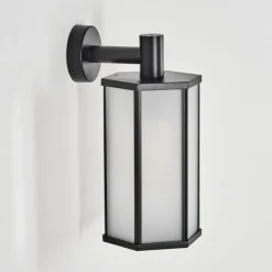 hofstein Monfanim Lampe murale d´extérieur Noir, 1 lumière
