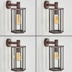 hofstein Monfanim Lampe murale d´extérieur Rouille, 1 lumière