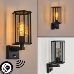 hofstein Monfanim Lampe murale d´extérieur Noir, 1 lumière