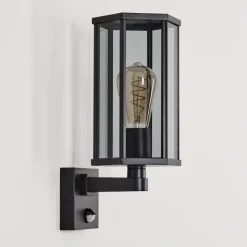 hofstein Monfanim Lampe murale d´extérieur Noir, 1 lumière