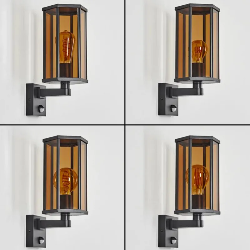 hofstein Monfanim Lampe murale d´extérieur Noir, 1 lumière