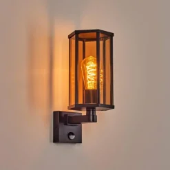hofstein Monfanim Lampe murale d´extérieur Noir, 1 lumière