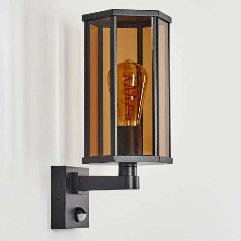 hofstein Monfanim Lampe murale d´extérieur Noir, 1 lumière