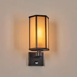 hofstein Monfanim Lampe murale d´extérieur Noir, 1 lumière
