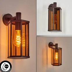 hofstein Monfanim Lampe murale d´extérieur Rouille, 1 lumière