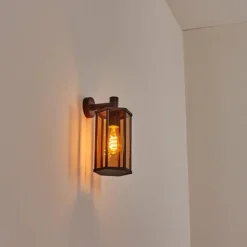 hofstein Monfanim Lampe murale d´extérieur Rouille, 1 lumière