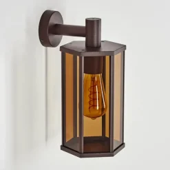 hofstein Monfanim Lampe murale d´extérieur Rouille, 1 lumière